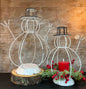 Snowman Lantern Large