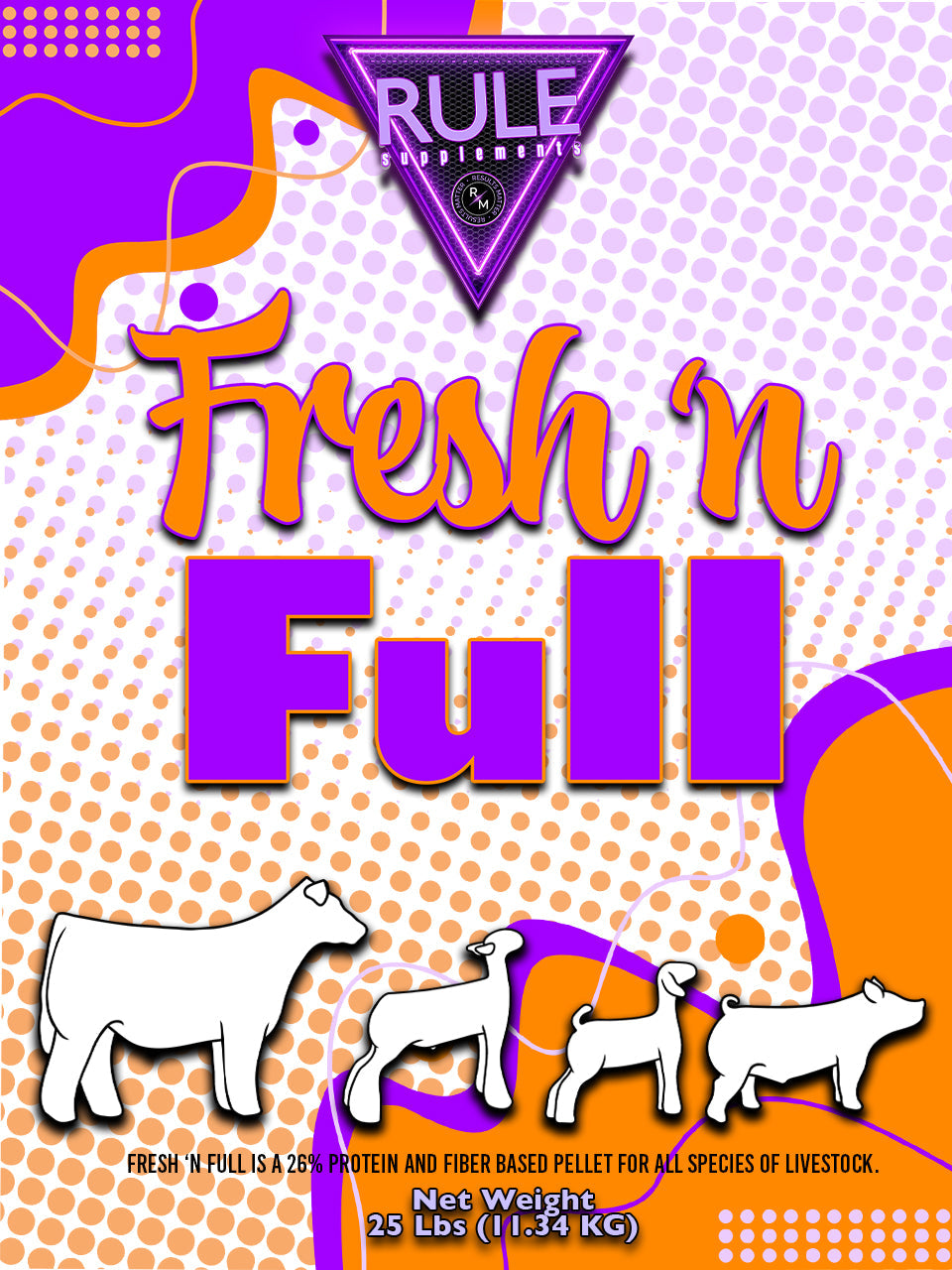 Fresh N Full 50# Bag